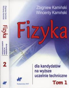 Okładka książki Fizyka dla kandydatów na wyższe uczelnie techniczne Tom 1-2