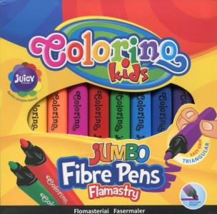 Opakowanie Flamastry trójkątne Colorino 10 kolorów