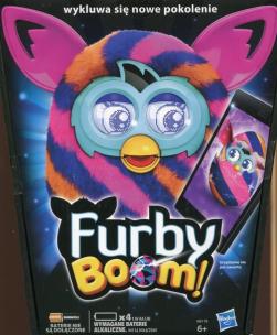 Opakowanie Furby Boom Sunny różowo niebiesko pomarańczowy