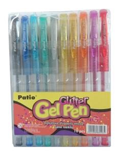 Opakowanie Glitter Gel Pen 10 kolorów