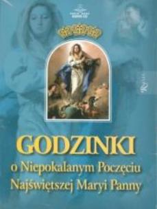 Okładka książki Godz. o Niepokalanym Poczęciu NMP + Audiobook