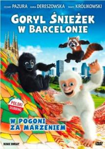 Okładka książki Goryl Śnieżek w Barcelonie