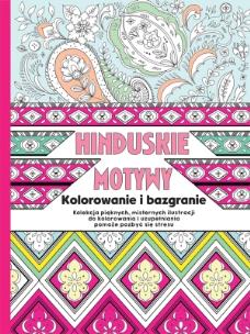 Okładka książki Hinduskie motywy. Kolorowanie i bazgranie