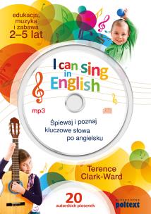 Okładka książki I can sing in English + CD