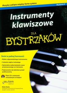 Okładka książki Instrumenty klawiszowe dla bystrzaków z płytą CD
