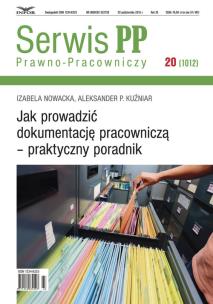 Opakowanie Jak prowadzić dokumentację pracowniczą