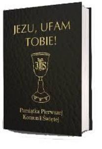 Okładka książki Jezu, ufam Tobie! PPKŚ opr. czarna
