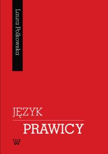 Okładka książki Język prawicy