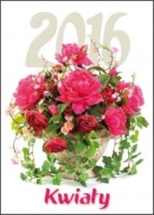 Okładka książki KAL.KWIATY 2016