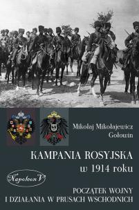 Okładka książki Kampania rosyjska 1914 roku