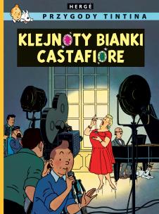 Klejnoty Bianki Castafiore, tom 21. Autor: Cherge Christian. Multiszop.pl Okładka książki Klejnoty Bianki Castafiore, tom 21