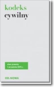 Okładka książki Kodeks cywilny