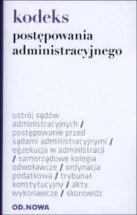 Okładka książki Kodeks postępowania administracyjnego