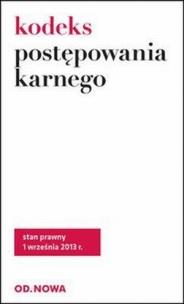 Okładka książki Kodeks postępowania karnego