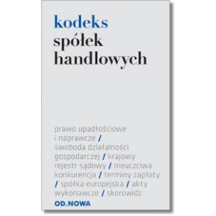 Okładka książki Kodeks spółek handlowych