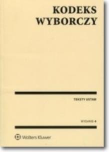 Okładka książki Kodeks wyborczy