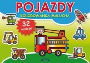 Okładka książki Kolorowanka malucha. Pojazdy w.2015