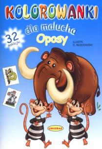 Okładka książki Kolorowanki dla malucha - Oposy