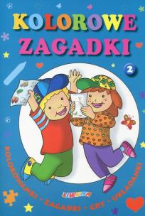 Okładka książki Kolorowe zagadki nr 2