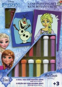 Okładka książki Kolorowy piasek - Kraina Lodu: Elsa i Olaf DUMEL