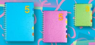 Opakowanie Kołozeszyt PP A5/120K kratka Color ASTRA