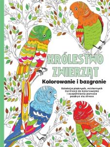 Okładka książki Królestwo zwierząt. Kolorowanie i bazgranie