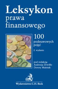 Okładka książki Leksykon prawa finansowego.
