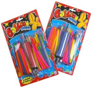 Opakowanie Magiczne balony do modelowania rurki + pompka