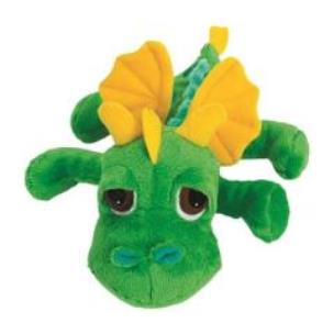 Opakowanie Mały zielony Smok 18cm SUKI
