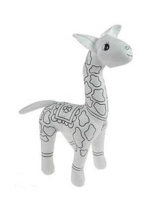 Opakowanie Maskotka do malowania Żyrafka + pisaki