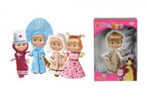 Opakowanie Masza w różnych strojach, 4 rodzaje