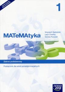 MATeMAtyka 1 Podręcznik wieloletni Zakres podstawowy Szkoła ponadgimnazjalna. Autor: Babiański Wojciech, Chańko Lech, Dorota Ponczek. Multiszop.pl Okładka książki MATeMAtyka 1 Podręcznik wieloletni Zakres podstawowy Szkoła ponadgimnazjalna