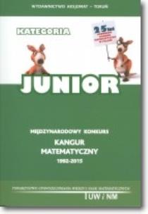 Okładka książki Matematyka z wesołym Kangurem. Poziom JUNIOR