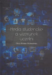 Okładka książki Media studenckie a wizerunek uczelni
