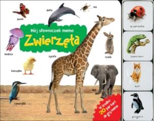Okładka książki Mój słowniczek memo. Zwierzęta