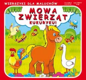 Okładka książki Mowa zwierząt Kukuryku!