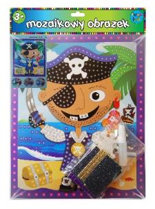 Okładka książki Mozaikowy obrazek Pirat