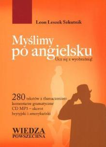 Okładka książki Myślimy po angielsku + MP3