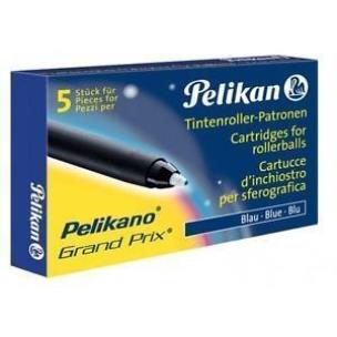 Okładka książki Naboje do piór kulkowych niebieskie