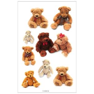 Okładka książki Naklejki A ozdobne Słodkie misie