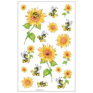 Okładka książki Naklejki A ozdobne Słoneczniki/Pszczółki