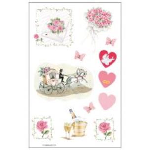 Okładka książki Naklejki A ozdobne Ślub