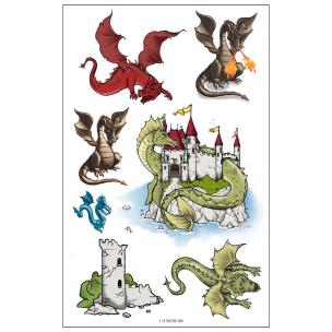 Okładka książki Naklejki A ozdobne Smoki/Zamek