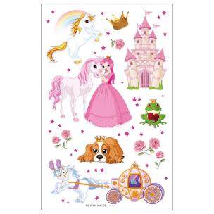 Okładka książki Naklejki A ozdobne Świat księżniczki