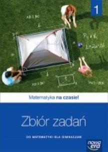 Okładka książki N.Matematyka na czasie klasa 1 gimnazjum zbiór zadań-Nowa Er