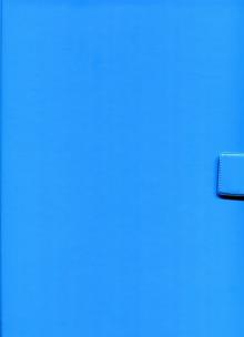 Opakowanie Notes A4 na rzep niebieski