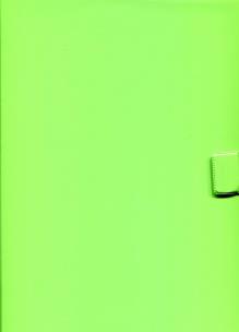 Opakowanie Notes A4 na rzep zielony