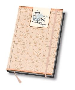 Opakowanie Notes A6 Art book 80 kartek w linie Faith