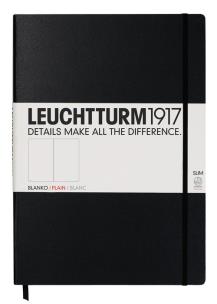 Opakowanie Notes Master Slim gładki czarny