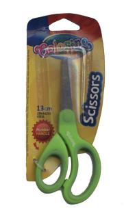 Opakowanie Nożyczki szkolne Colorino Kids 13 cm z gumową rączką